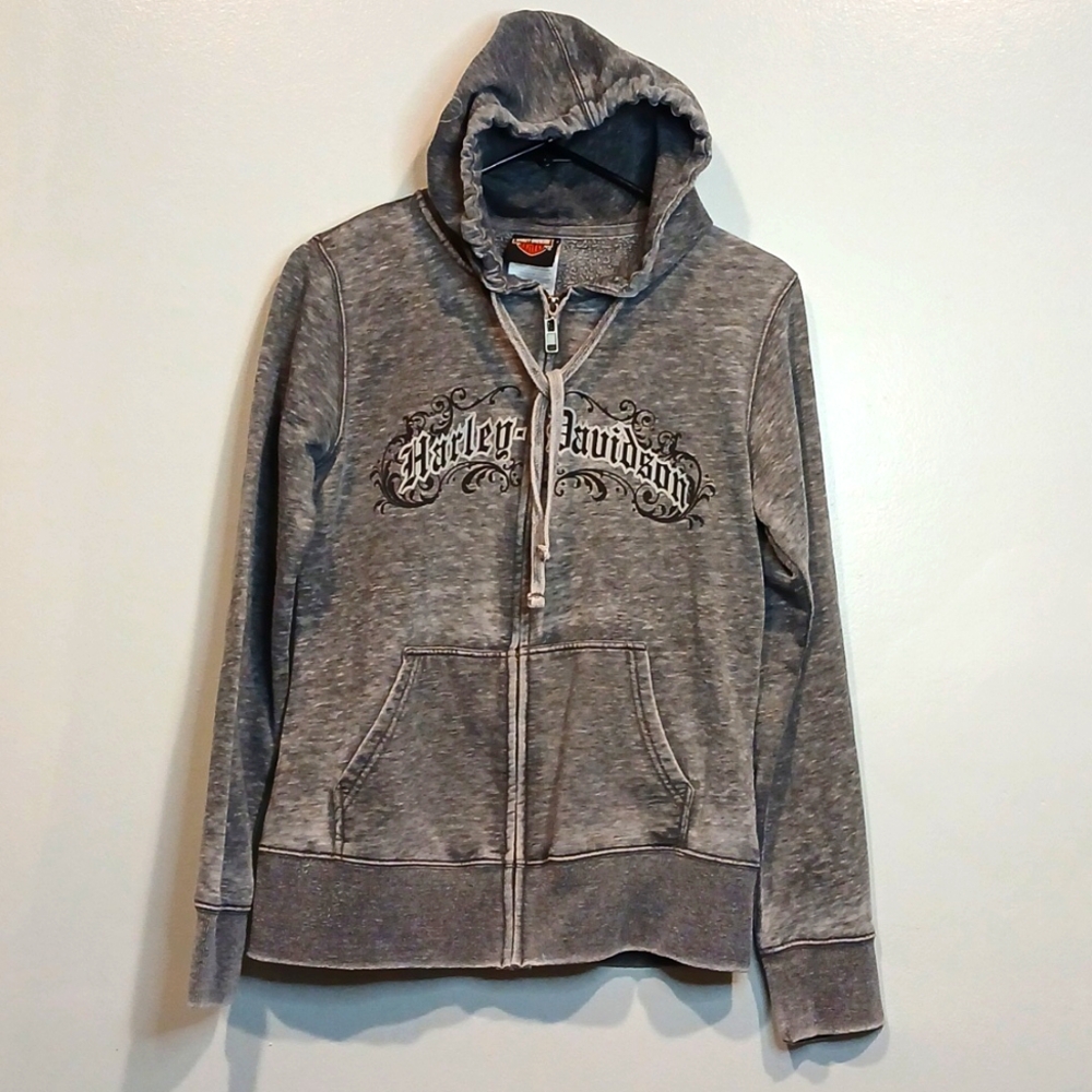 HARLEY-DAVIDSON, Size M, grey color.